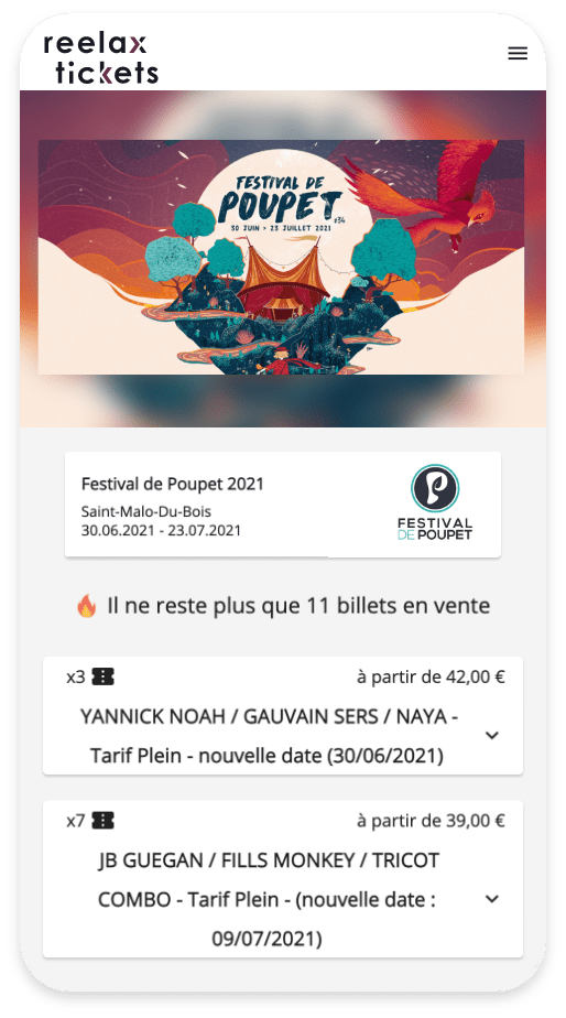 Festival de Poupet mobile